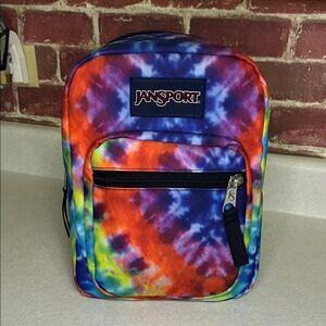 JanSport Multicolor Tie-Dye insulated lunch bag
